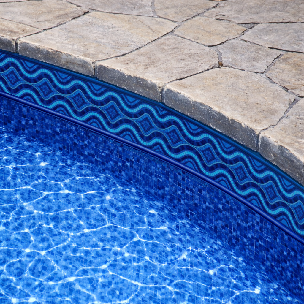 Stone Work Cantilevered Coping