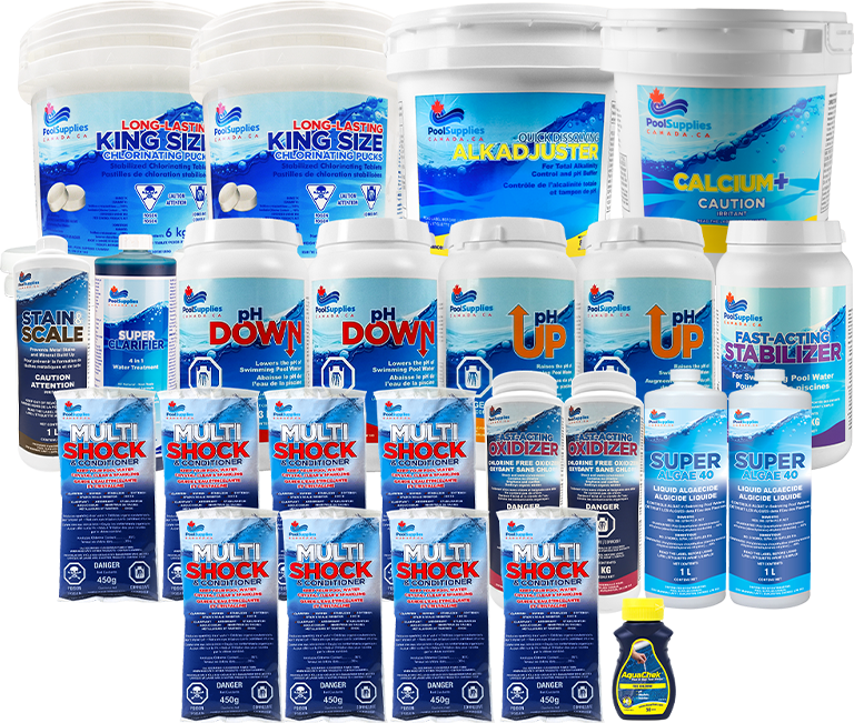 Season Supply Chemical Kits On Sale Now From Pool Supplies Canada