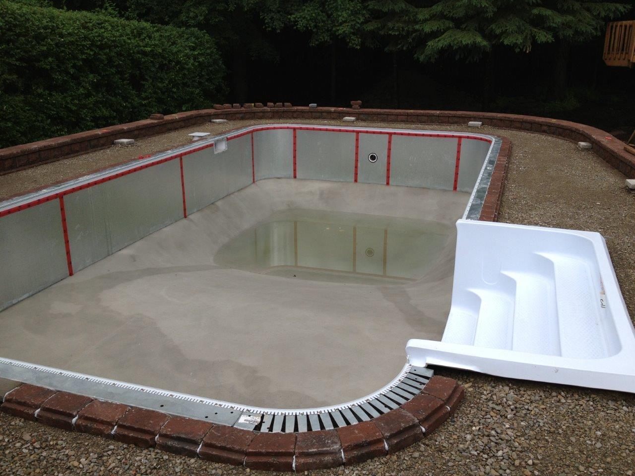 build a inground pool