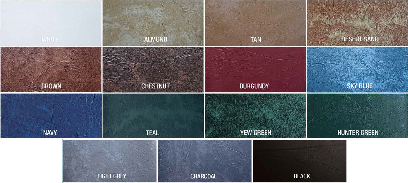 Hot Tub Cover Swatches
