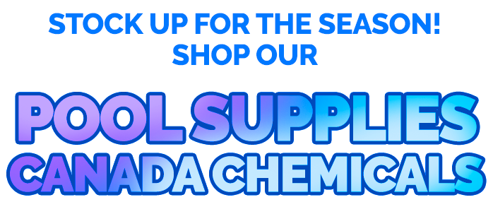 Pool Supplies Canada has All of Your Pool Chemical Needs In Stock with Fast Shipping!