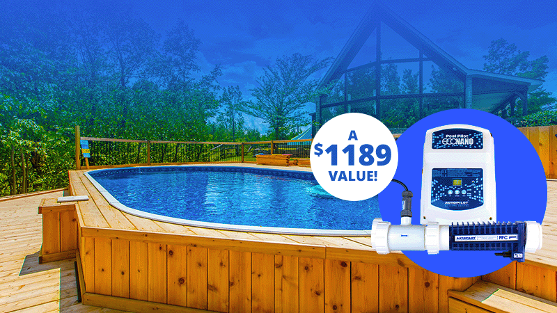 Order a New Semi Inground Pool Kit and Receive a FREE $1189 Salt Water System by Pool Pilot!