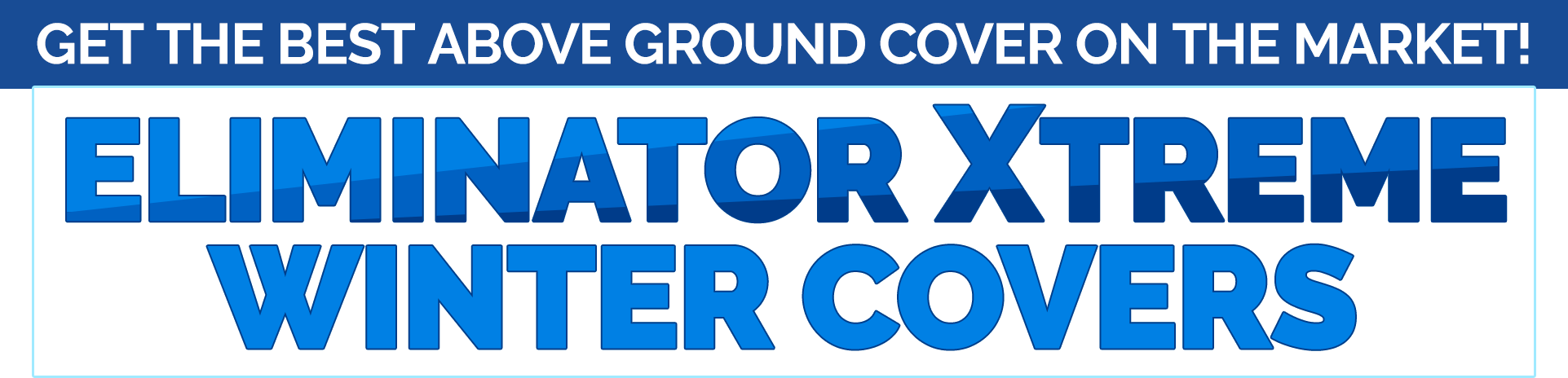 Shop Eliminator XTreme Winter Covers, Available With Fast Shipping From Pool Supplies Canada!