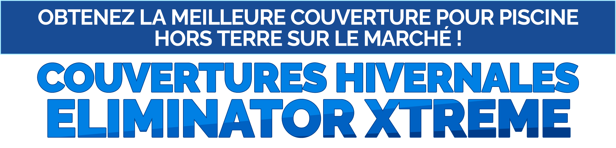 Shop Eliminator XTreme Winter Covers, Available With Fast Shipping From Pool Supplies Canada!