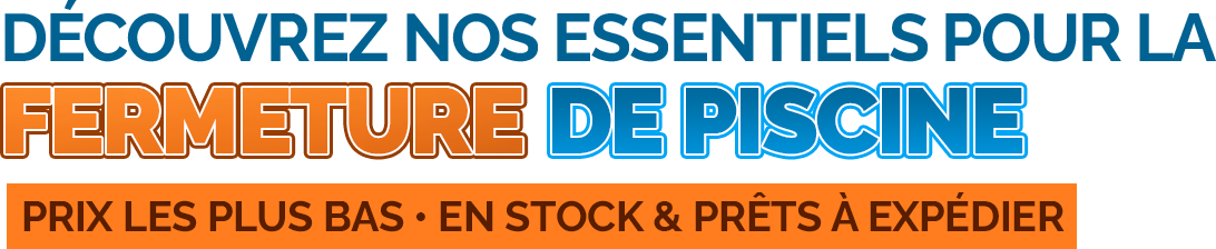 Shop Canada's Best Selection Of Pool Closing Supplies Available Direct Online From Pool Supplies Canada!