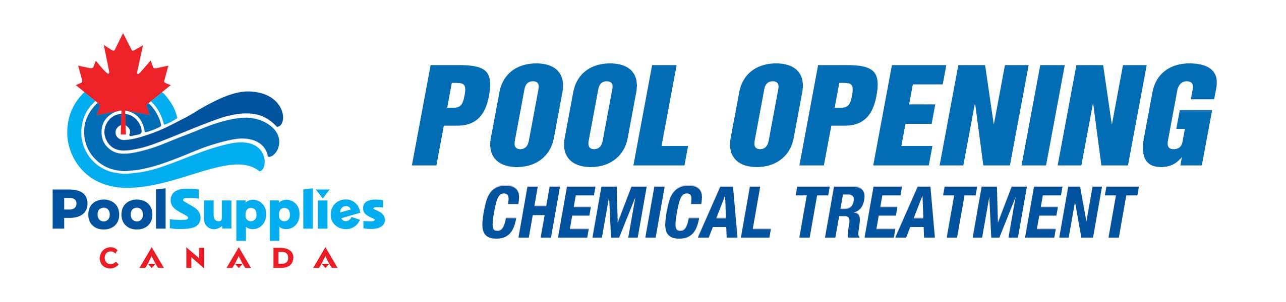 Pool Opening Chemical Treatment 