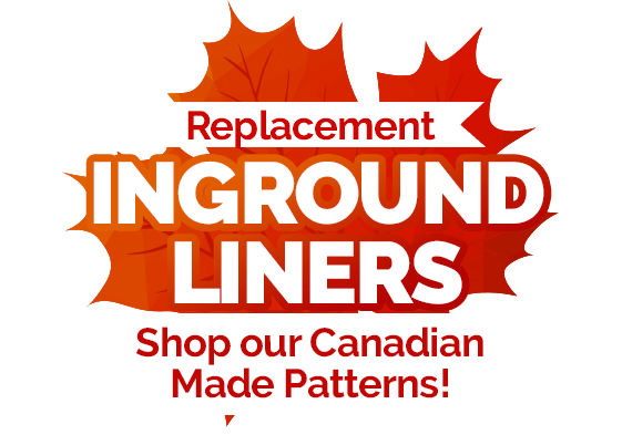 Replace Your Old Inground Pool Liner with a New Pattern Proudly Made in Canada