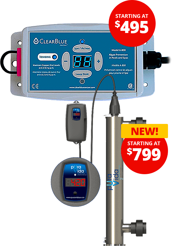 Pool UV and Ionizer Systems