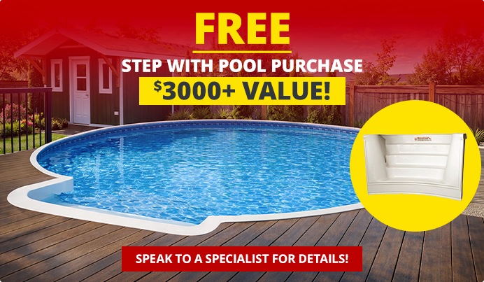Semi Inground Pool Promotion On Now