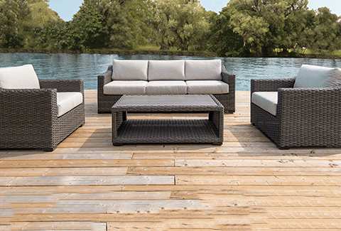 Brentwood 4 Piece Outdoor Lounge Set