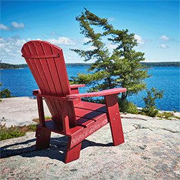 Capterra Adirondack Chair (Red)