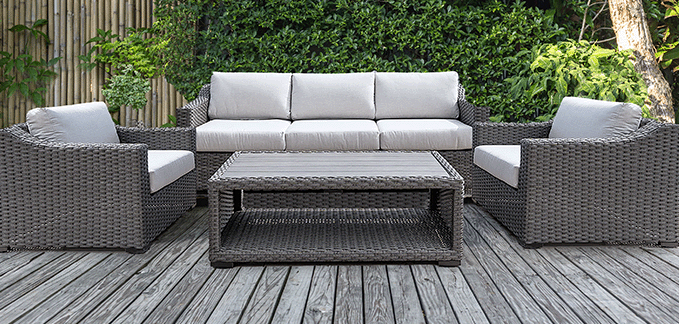 Brentwood 4 Piece Outdoor Lounge Set