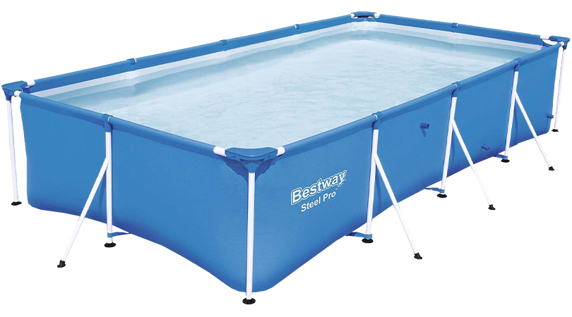 Steel Pro Complete 13 ft 1 Inch x 6 ft 11 Inch Rectangle 32 Inch Tall Pool
