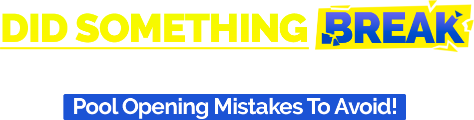 Did Something Break Over the Winter? We've Got You Covered!