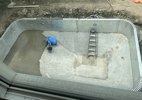 Tim M Inground Pool Installation