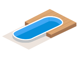 Rectangle Inground Swimming Pool