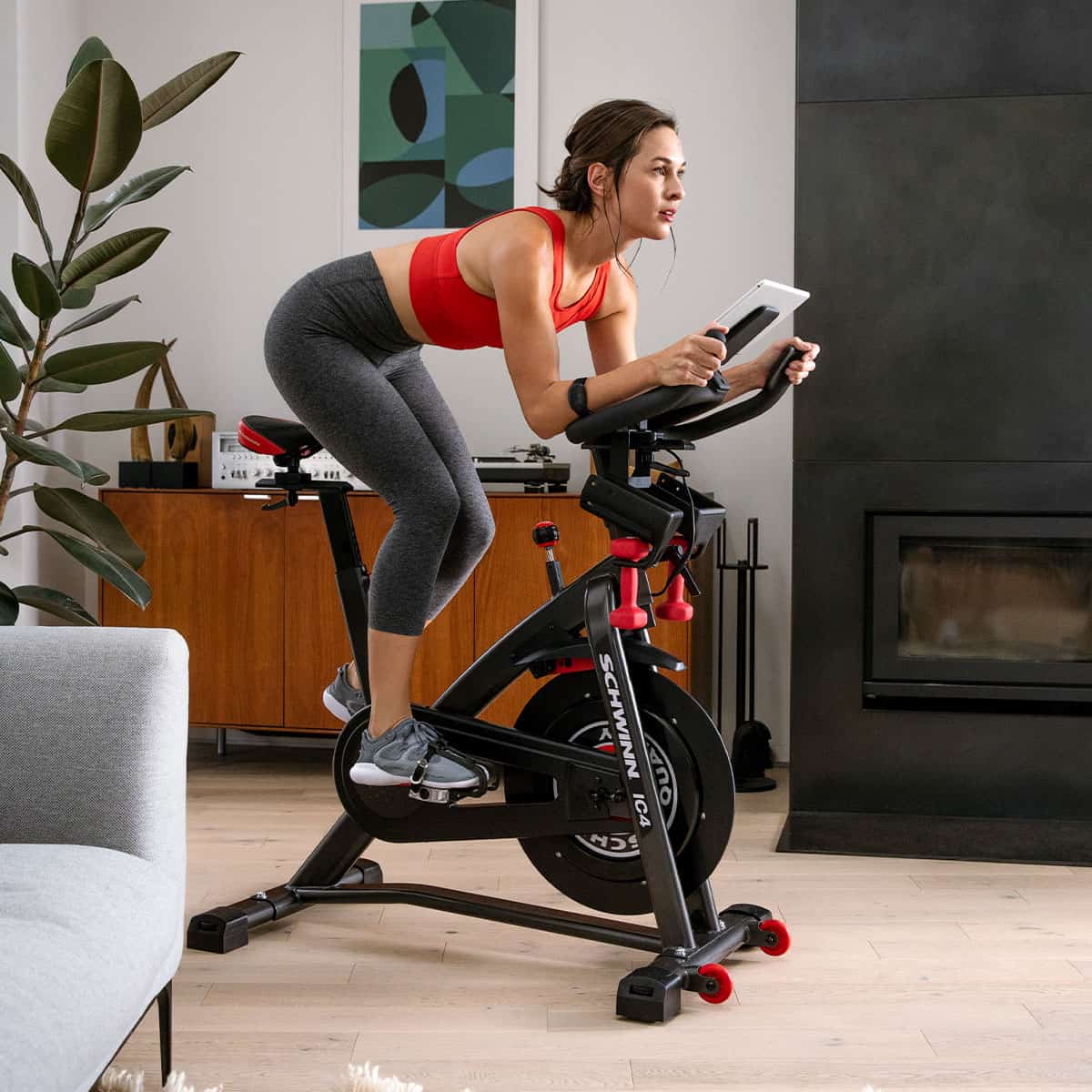 Équipement fitness, vélo stationnaire