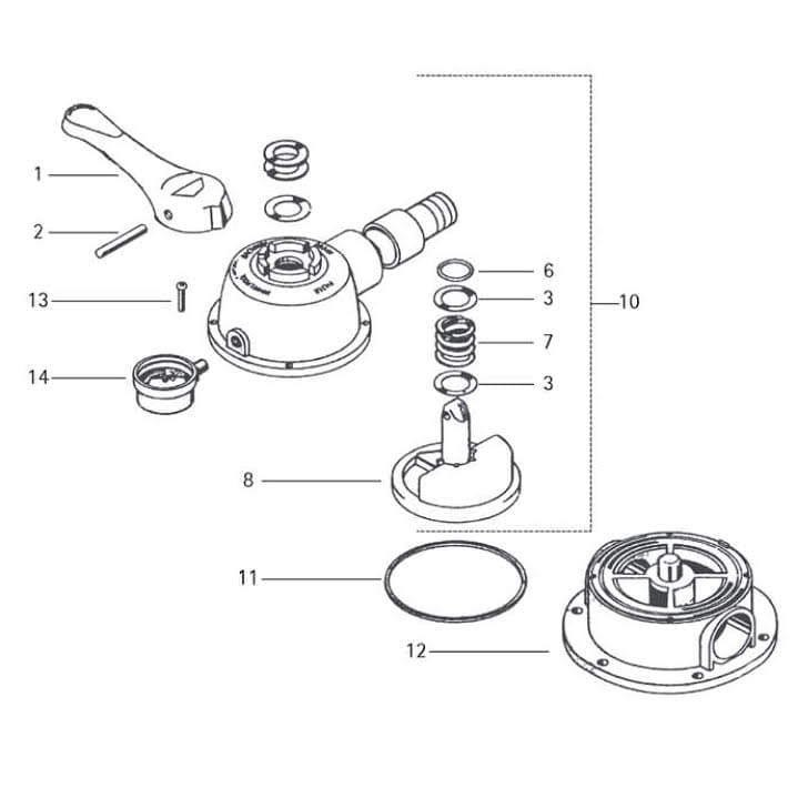 Carvin 39069640R - Corps avec orifice