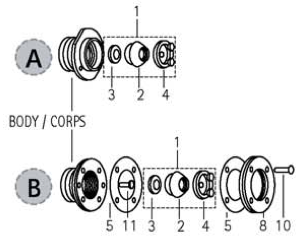 Carvin 43061902R - Face Flange IFL and IFD
