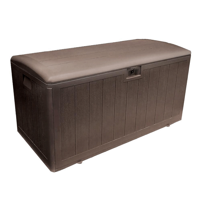 105 Gallon Resin Outdoor Storage Box (Java)