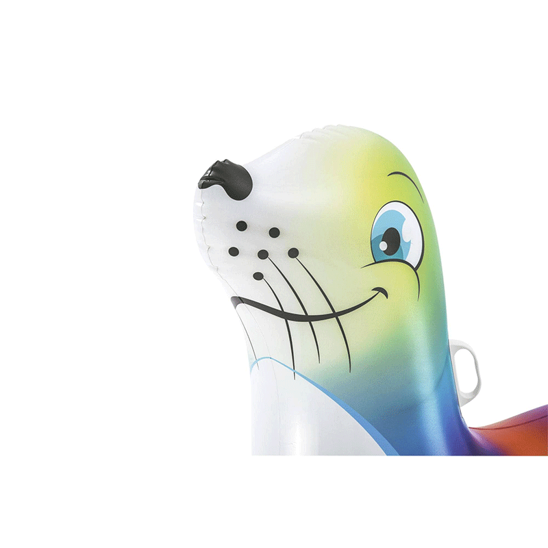 H2OGO! Flash N' Splash Seal Kids Ride-On Pool Float