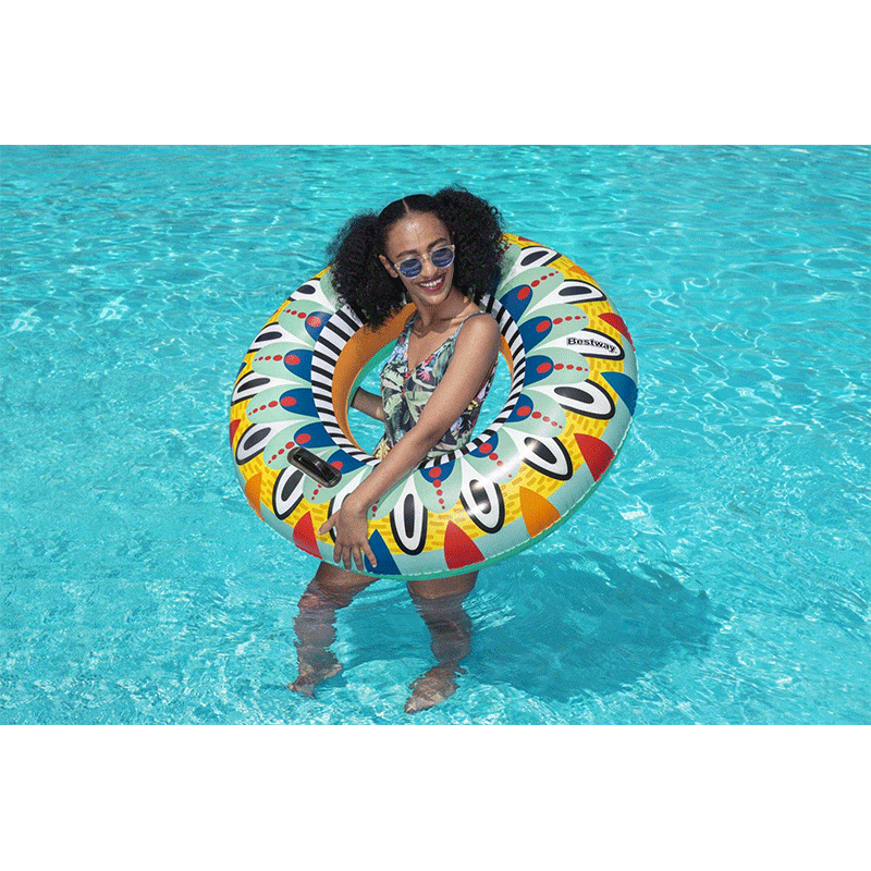H2OGO! 42 Inch Flirty Fiesta Swim Ring Float