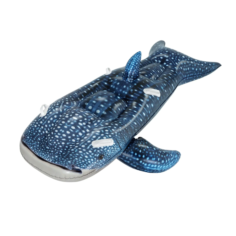 H2OGO! Whaletastic Wonders 2-Person Kids Ride-On Pool Float