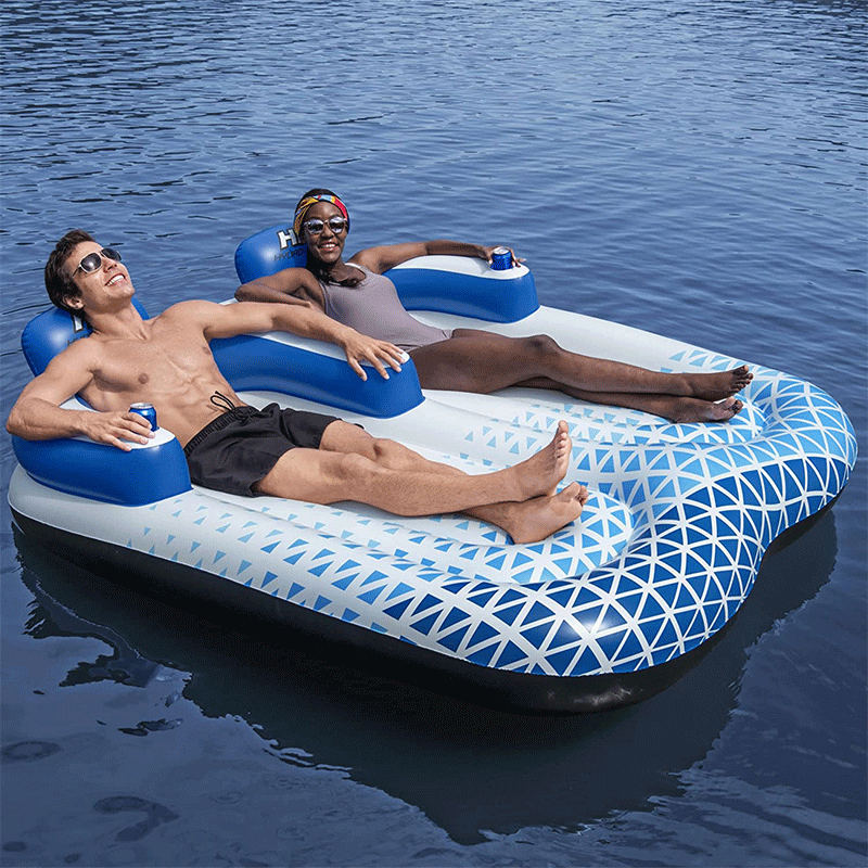 Chaise longue pour 2 personnes Indigo Wave