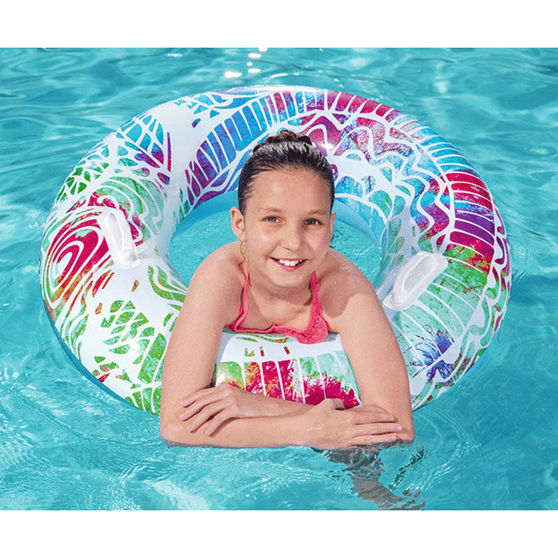 Anneau de natation d'été (bleu)