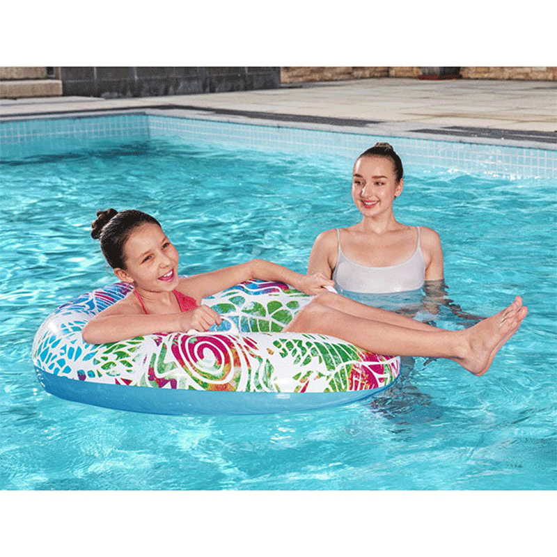 Anneau de natation d'été (bleu)