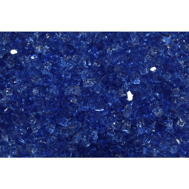 Quarter Inch Fireglass (25 lb - Aqua Marine)