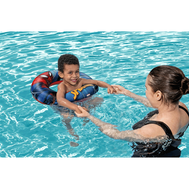 Anneau de natation Spider-Man de 22 pouces