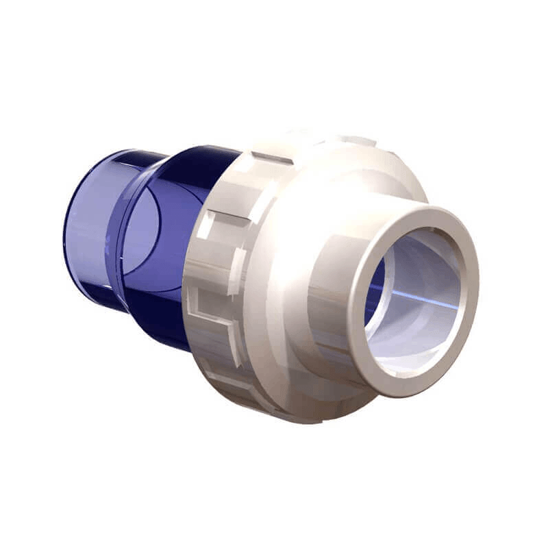 Clapet anti-retour Enersol de 2 pouces 1/4 lb - Blanc