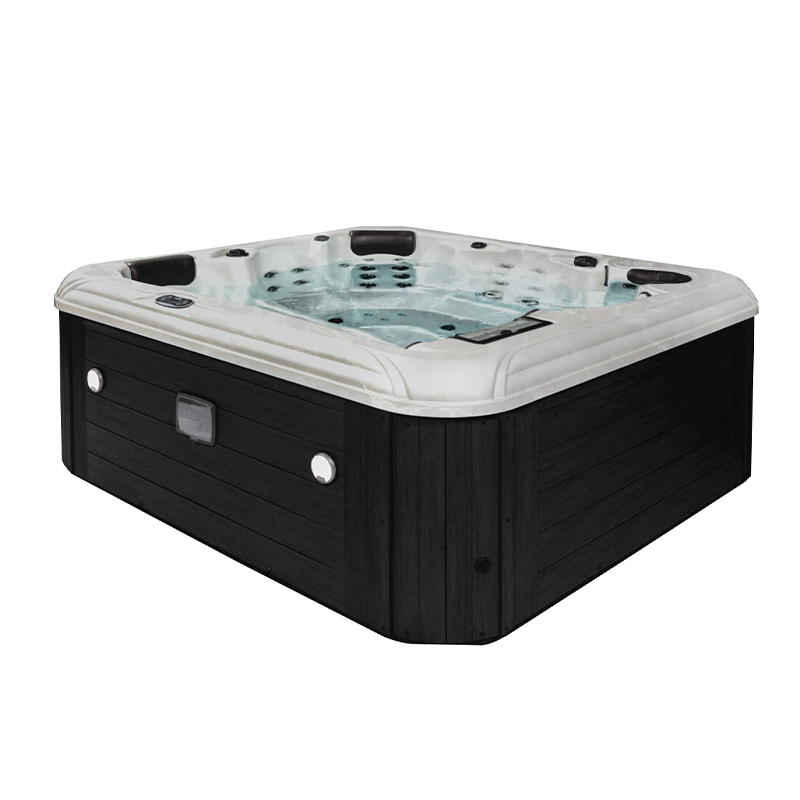 NorthFlo 751L Hot Tub (Silver Marble / Charcoal)