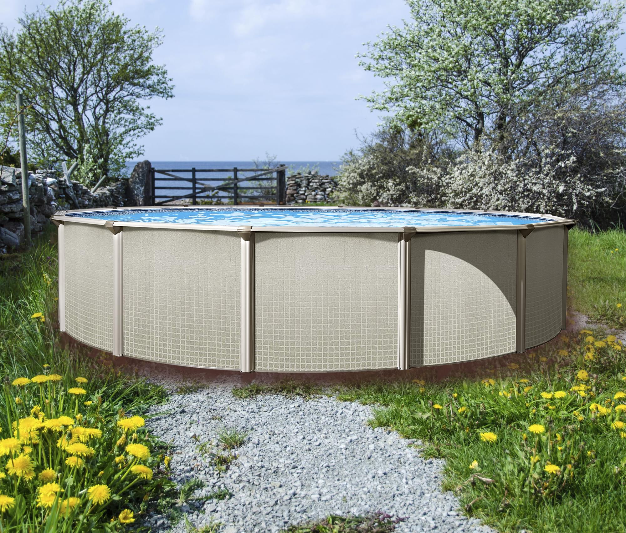 Evolution 18 Pied Ronde Piscine Hors Magasin De Piscine Canada