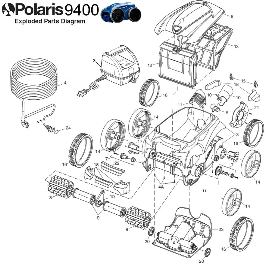 Module de commande complet - Polaris - R0565700