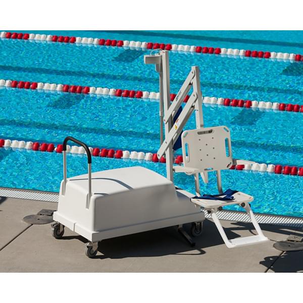 PAL2 Portable Pool Lift (With Armrests) Commercial