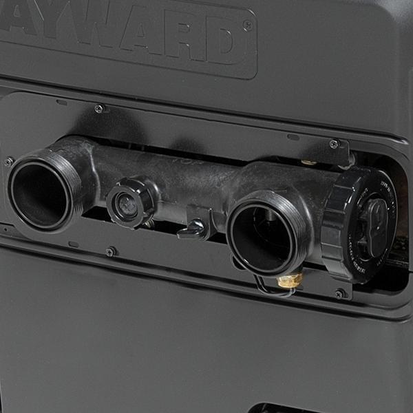 Discontinued Open Box Hayward Universal H Series Low NOx 200,000 BTU Natural Gas Swimming Pool Heater