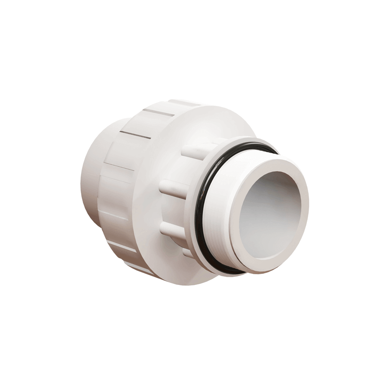 Raccord Enersol de 1,5 pouce (Slip x NPT) - Blanc