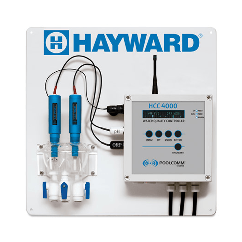 Hayward Commercial HCC 4000 pH and ORP Chemistry Controller with Wi-Fi