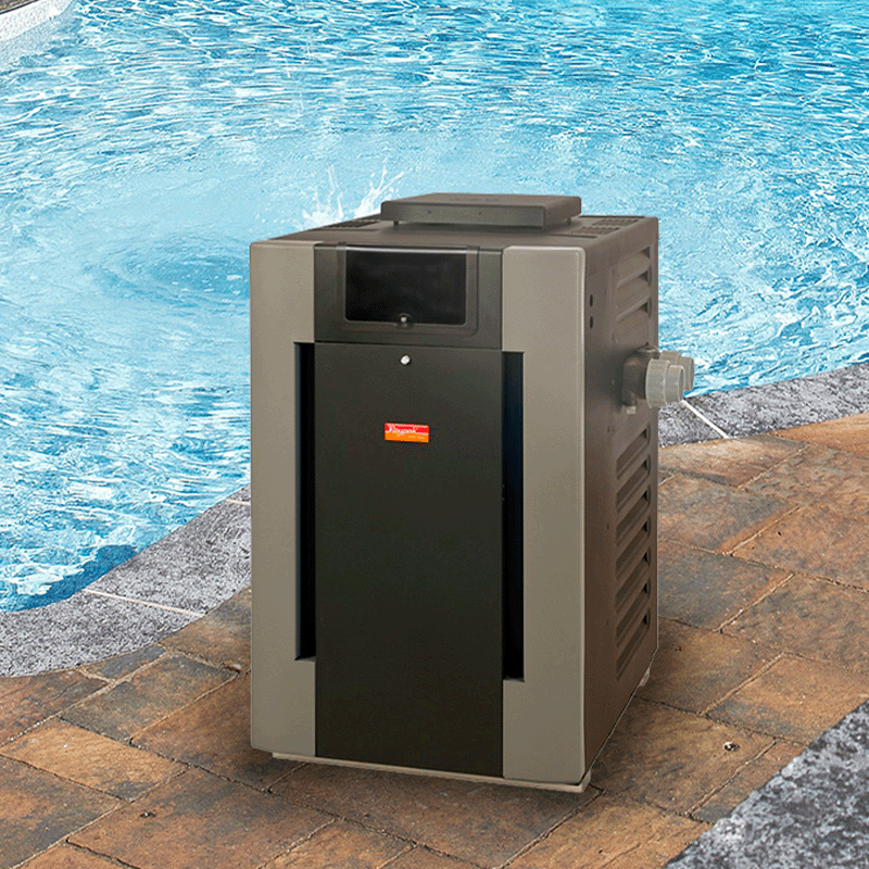 Discontinued Raypak Digital 332,500 BTU Electronic Natural Gas Swimming Pool Heater