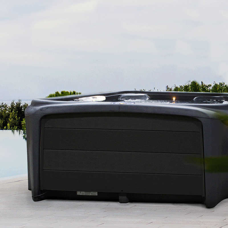 Lumi-O Stream Hot Tub (Graphite / Black)