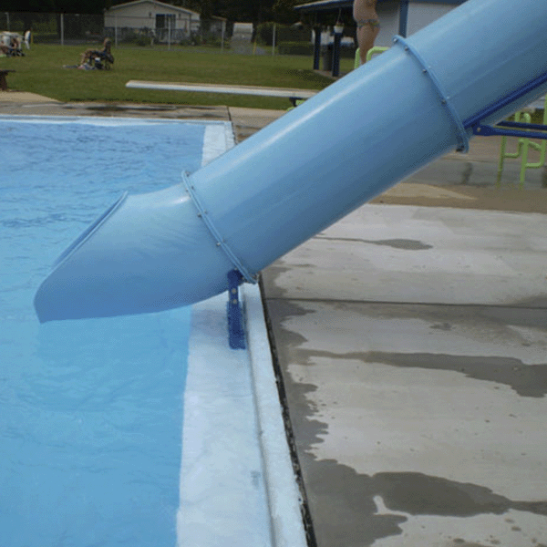 Seal Portable Removable Inground Pool Slide