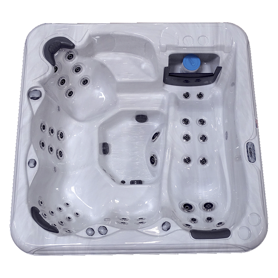 NorthFlo 751L Hot Tub (Silver Marble / Charcoal)