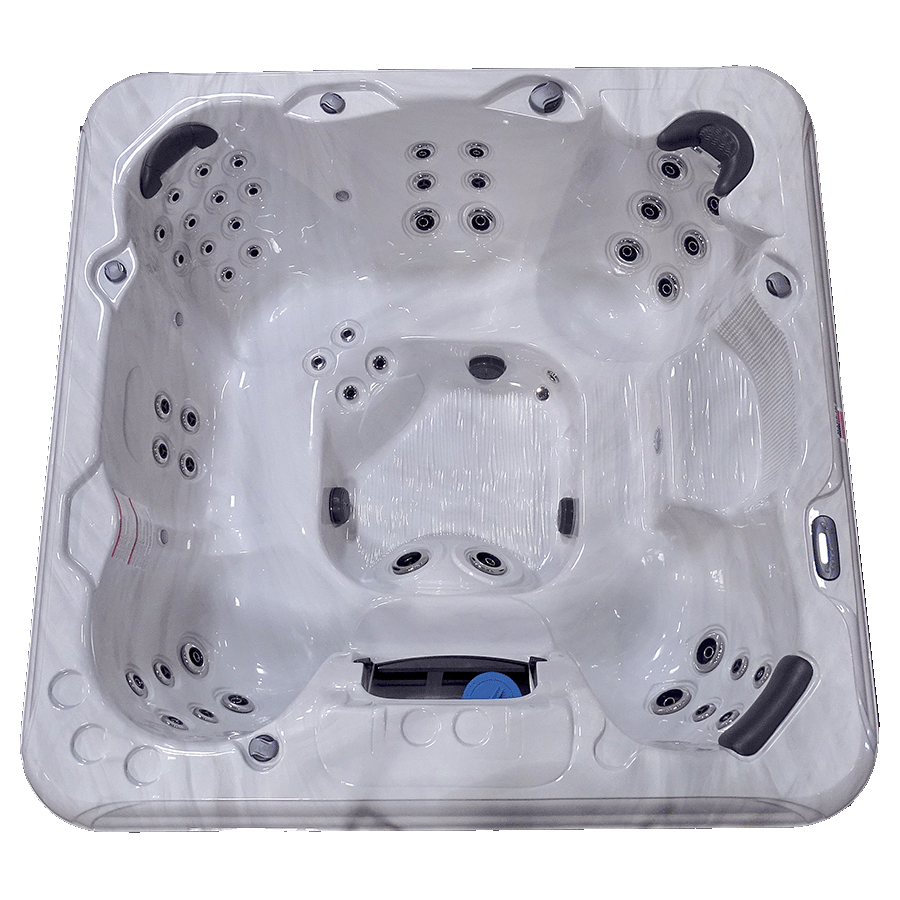 NorthFlo 851B Hot Tub (Silver Marble / Charcoal)