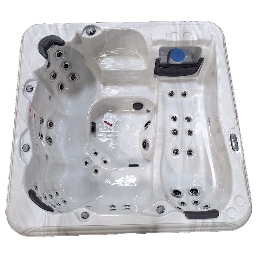 NorthFlo 851L Hot Tub (Silver Marble / Charcoal)