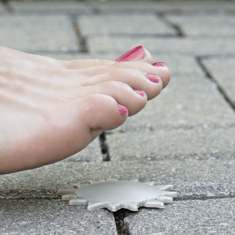 Couvre-ancres de sécurité Deck Creations en forme de soleil éclatant (paquet de 12)