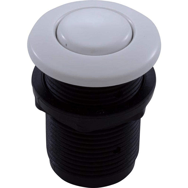 Len Gordon Air Button 1.375 Inch White - 951590601