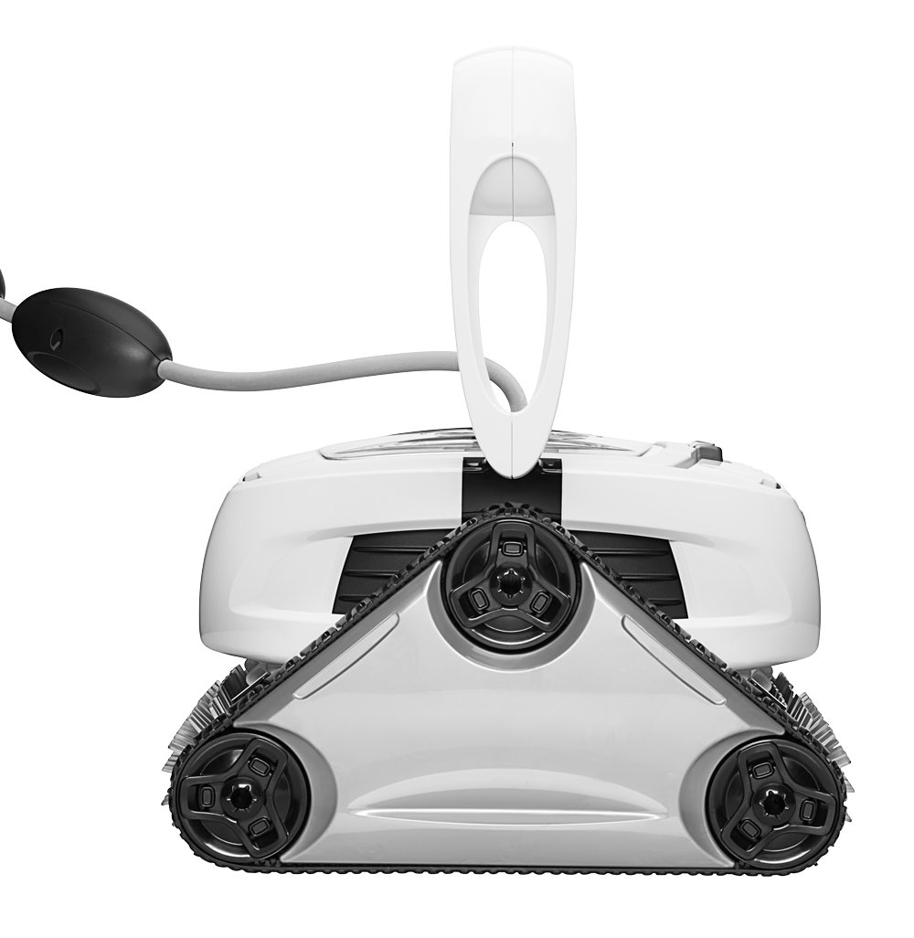 Open Box Polaris P825 Robotic Inground Pool Cleaner & Caddy Cart