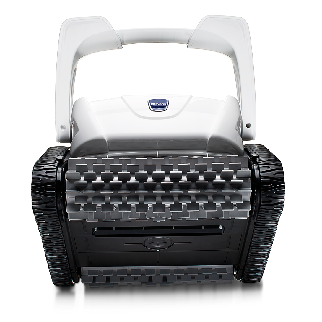 Open Box Polaris P825 Robotic Inground Pool Cleaner & Caddy Cart Pool